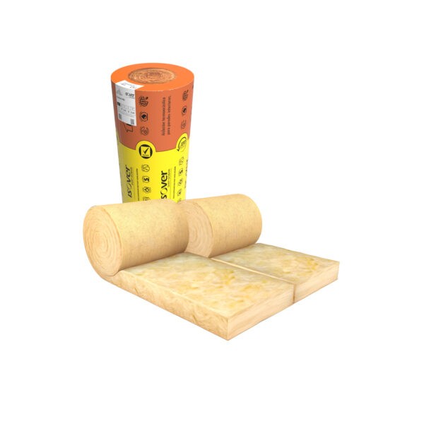 Aislacion de lana de vidrio Acustiver R 600 Isover