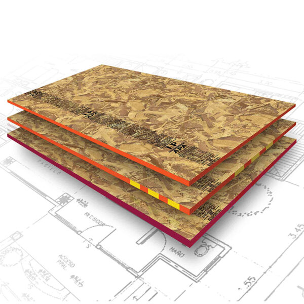 Placa OSB Estructural para Construccion en Seco